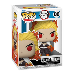 [PRE-ORDER] Funko POP! Demon Slayer: Kimetsu no Yaiba - Kyojuro Rengoku Vinyl Figure #1308 (ONLINE ORDER ONLY)