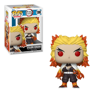 [PRE-ORDER] Funko POP! Demon Slayer: Kimetsu no Yaiba - Kyojuro Rengoku Vinyl Figure #1308 (ONLINE ORDER ONLY)