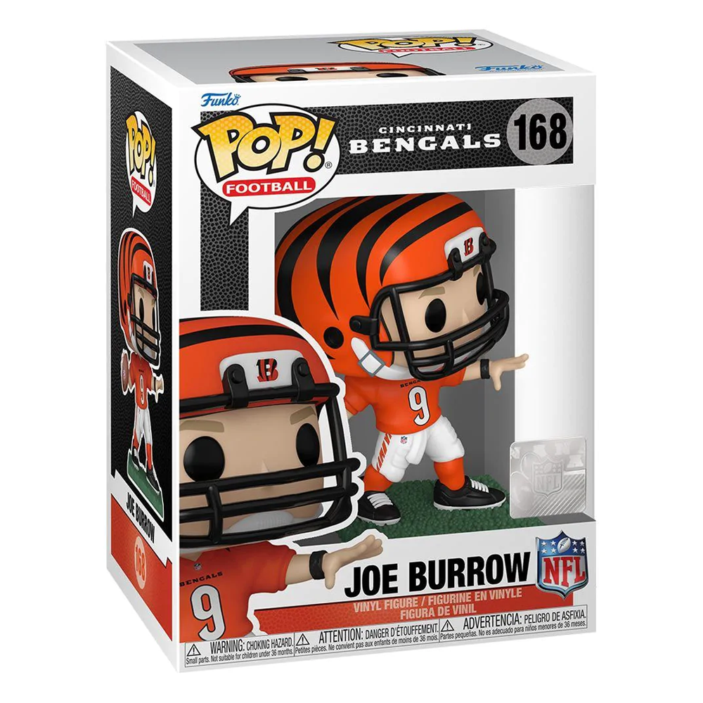 [PRE-ORDER] Funko POP! NFL: Bengals - Joe Burrow Vinyl Figure #168 (ONLINE ORDER ONLY)