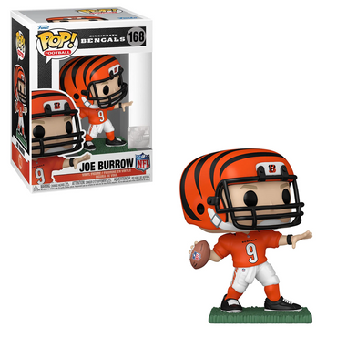 [PRE-ORDER] Funko POP! NFL: Bengals - Joe Burrow Vinyl Figure #168 (ONLINE ORDER ONLY)