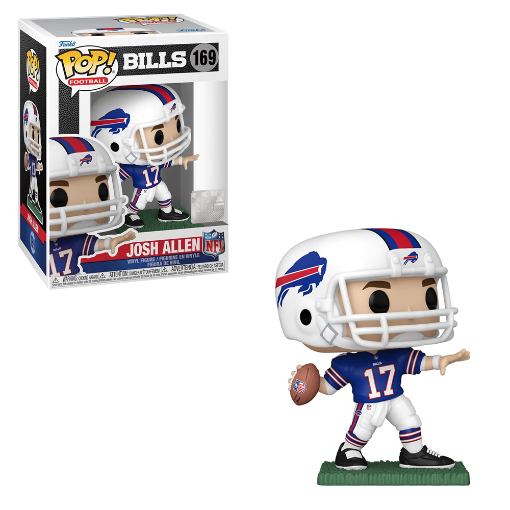 [PRE-ORDER] Funko POP! NFL: Bills -  Josh Allen (Away) Vinyl Figure #169 (ONLINE ORDER ONLY)
