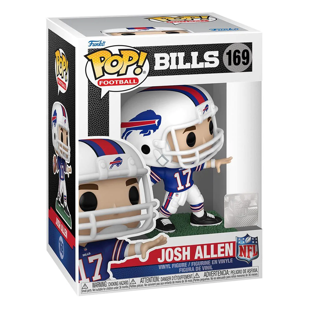 [PRE-ORDER] Funko POP! NFL: Bills -  Josh Allen (Away) Vinyl Figure #169 (ONLINE ORDER ONLY)