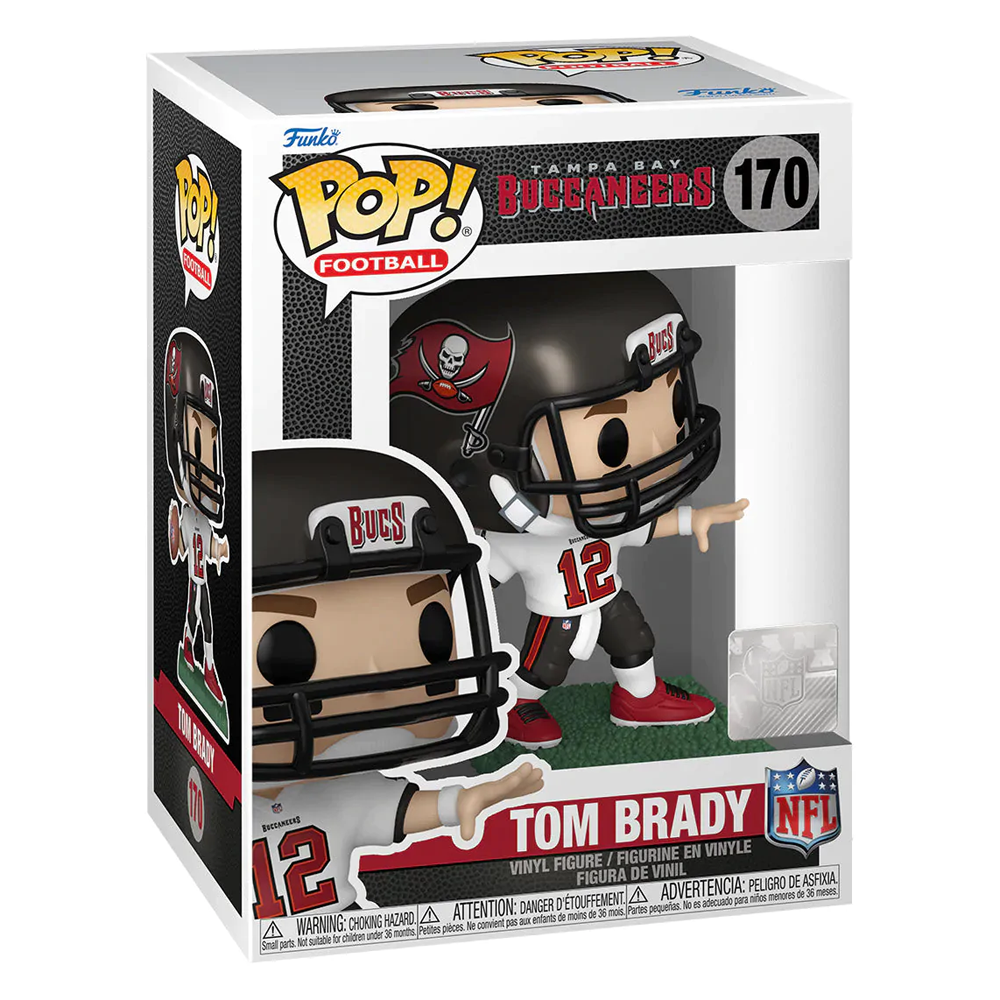 [PRE-ORDER] Funko POP! NFL: Bucs - Tom Brady (Away) Vinyl Figure #170 (ONLINE ORDER ONLY)
