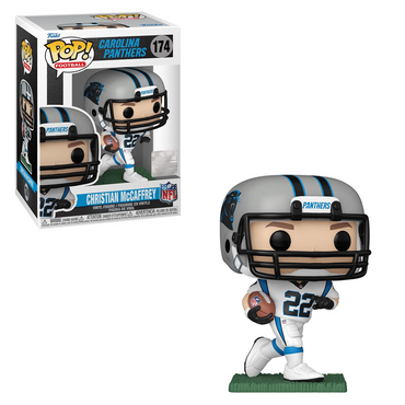 [PRE-ORDER] Funko POP! NFL: Panthers - C. McCaffrey (Away) Vinyl Figure #174 (ONLINE ORDER ONLY)