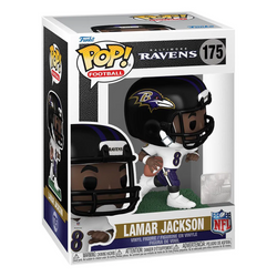 [PRE-ORDER] Funko POP! NFL: Ravens - Lamar Jackson (Away) Vinyl Figure #175 (ONLINE ORDER ONLY)