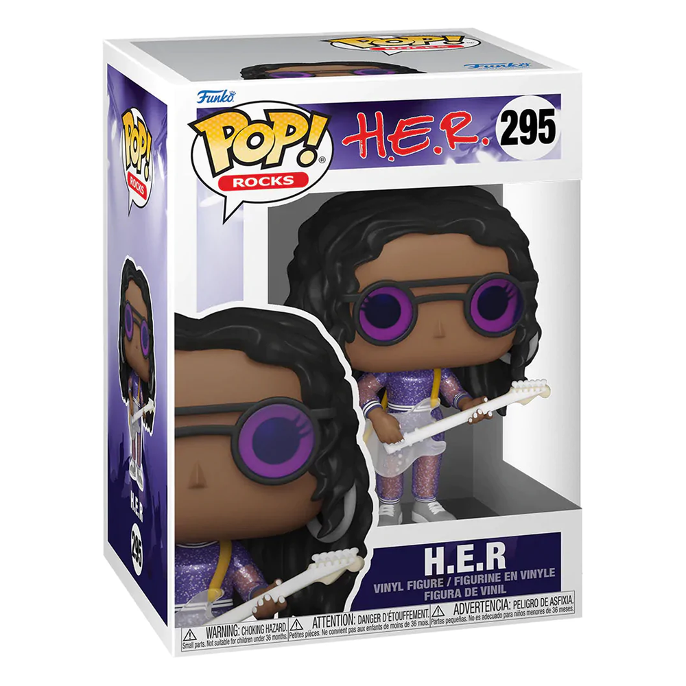 [PRE-ORDER] Funko POP! Rocks - H.E.R Vinyl Figure #295 (ONLINE ORDER ONLY)