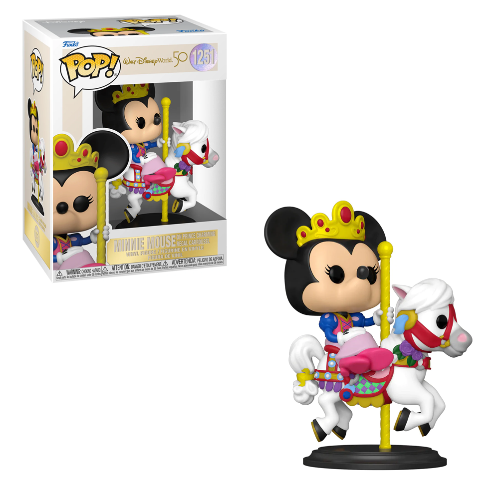 [PRE-ORDER] Funko POP! Disney: WDW 50th - Minnie Carousel Vinyl Figure #1251 (ONLINE ORDER ONLY)