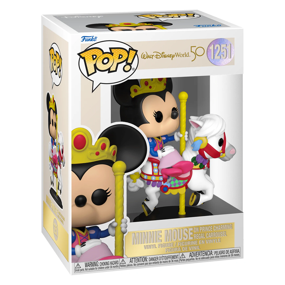 [PRE-ORDER] Funko POP! Disney: WDW 50th - Minnie Carousel Vinyl Figure #1251 (ONLINE ORDER ONLY)