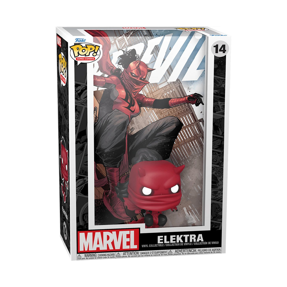 [PRE-ORDER] Funko POP! Comic Cover: Daredevil - Elektra Vinyl Figure #14 (ONLINE ORDER ONLY)