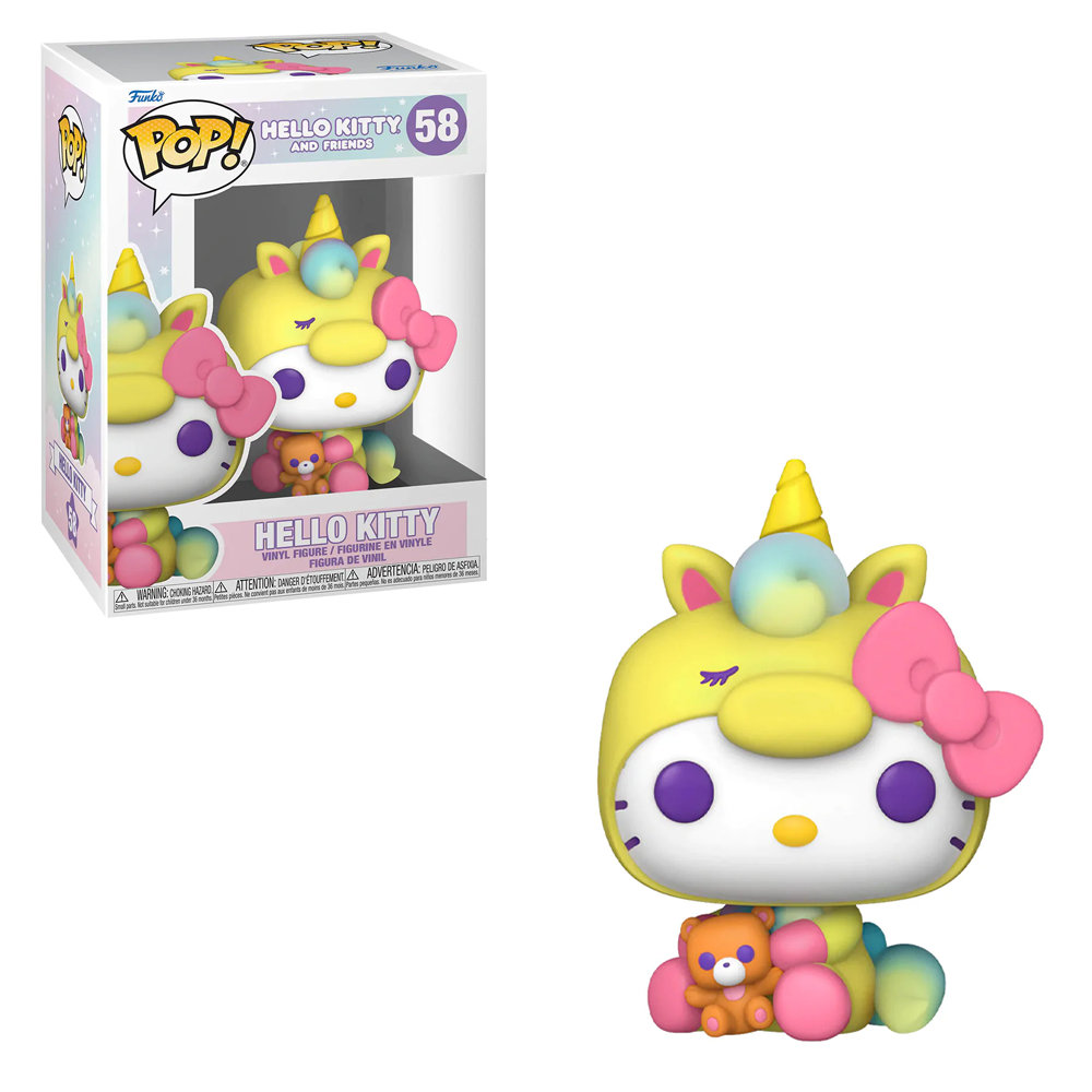 [PRE-ORDER] Funko POP! Sanrio: Hello Kitty - Hello Kitty (Unicorn Party) Vinyl Figure #58 (ONLINE ORDER ONLY)