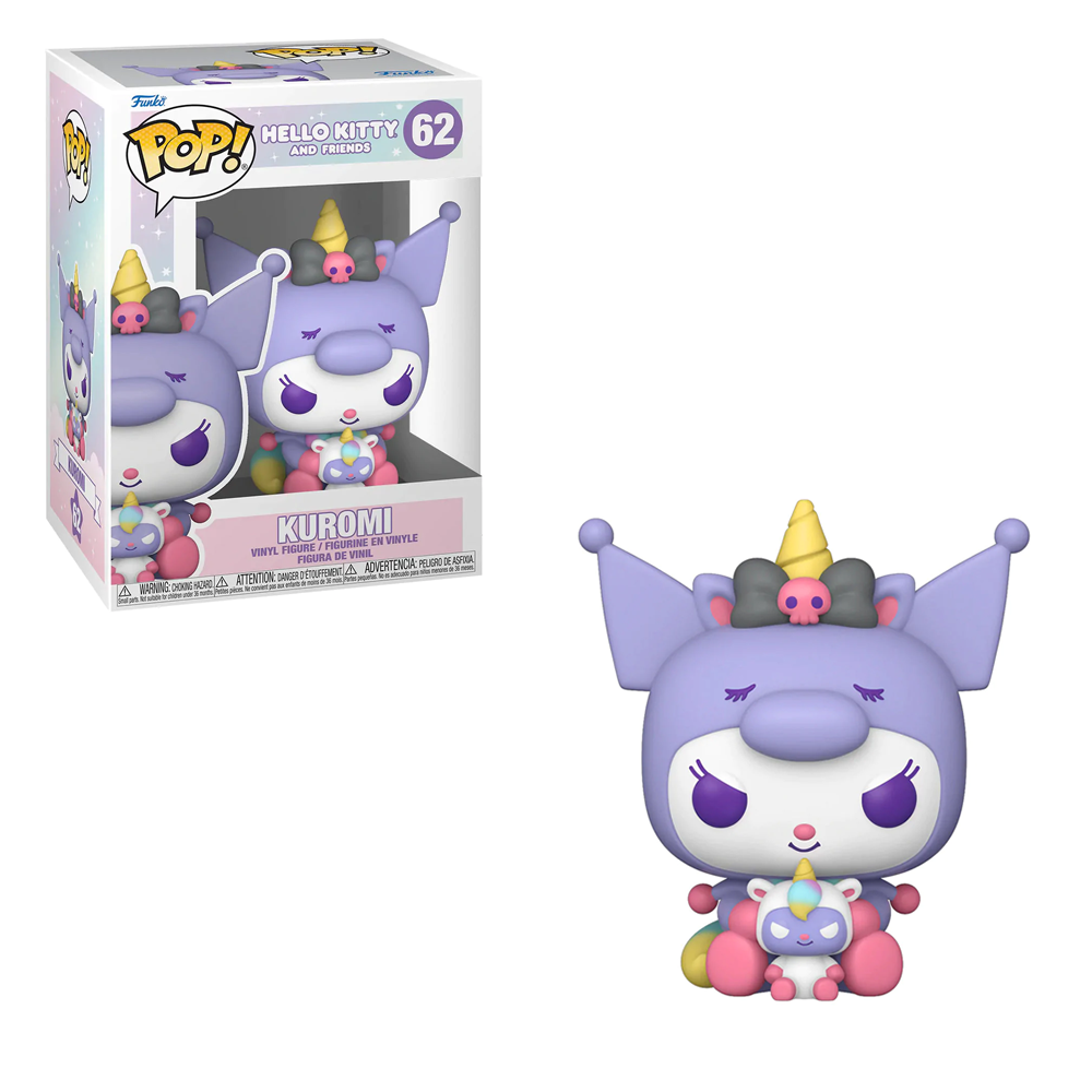 [PRE-ORDER] Funko POP! Sanrio: Hello Kitty - Kuromi (Unicorn Party) Vinyl Figure #62 (ONLINE ORDER ONLY)