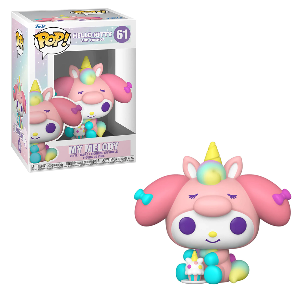 [PRE-ORDER] Funko POP! Sanrio: Hello Kitty - My Melody (Unicorn Party) Vinyl Figure #61 (ONLINE ORDER ONLY)