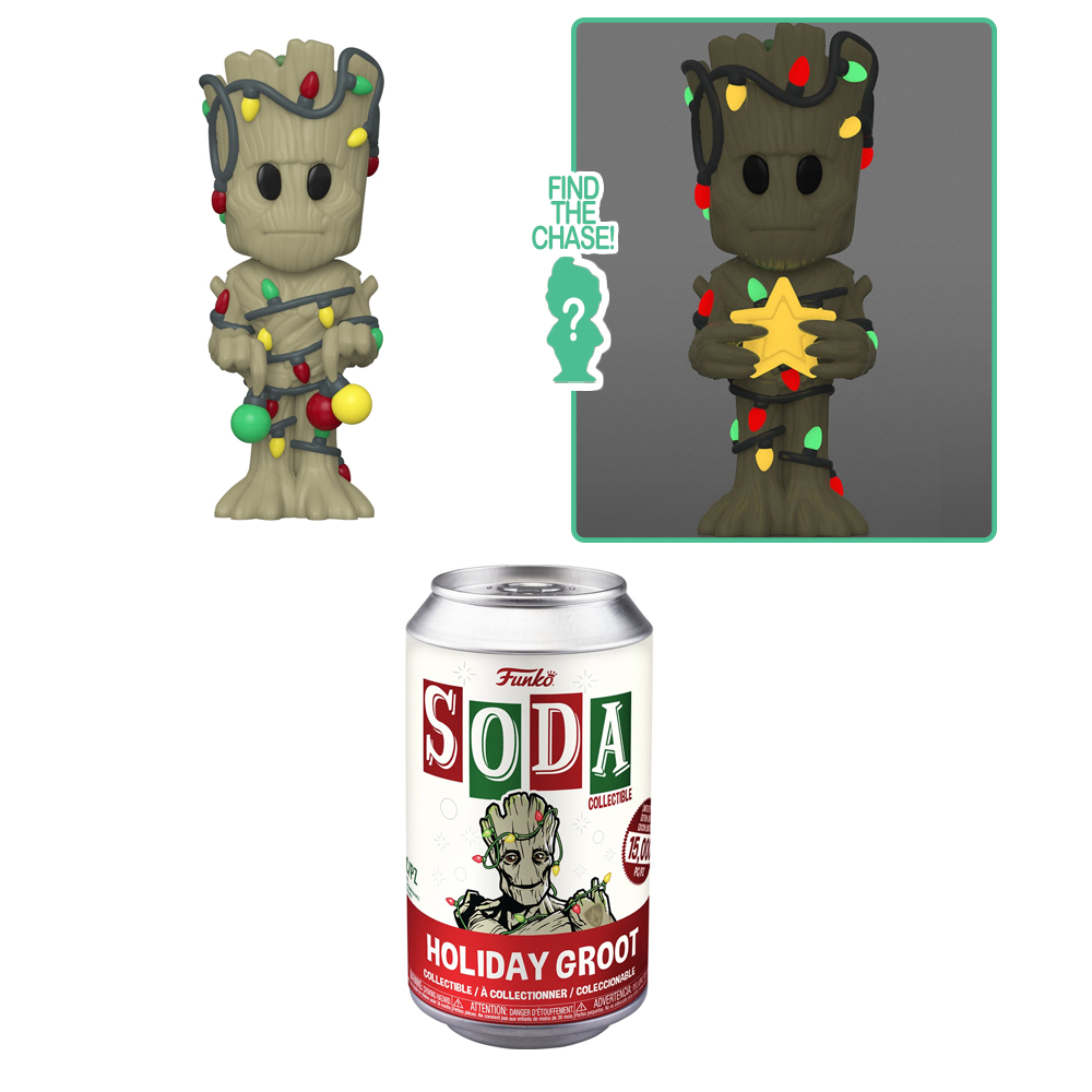 [PRE-ORDER] Funko Vinyl SODA: Marvel - Christmas Groot (Holiday) Vinyl Figure (ONLINE ORDER ONLY)