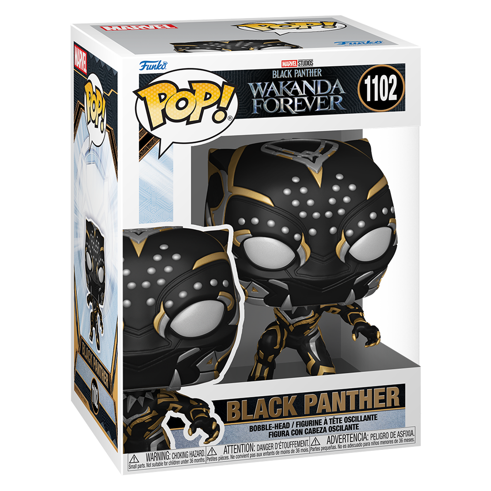 [PRE-ORDER] Funko POP! Marvel: Black Panther Wakanda Forever - Black Panther #1102 (ONLINE ORDER ONLY)