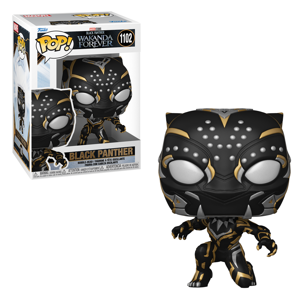 [PRE-ORDER] Funko POP! Marvel: Black Panther Wakanda Forever - Black Panther #1102 (ONLINE ORDER ONLY)