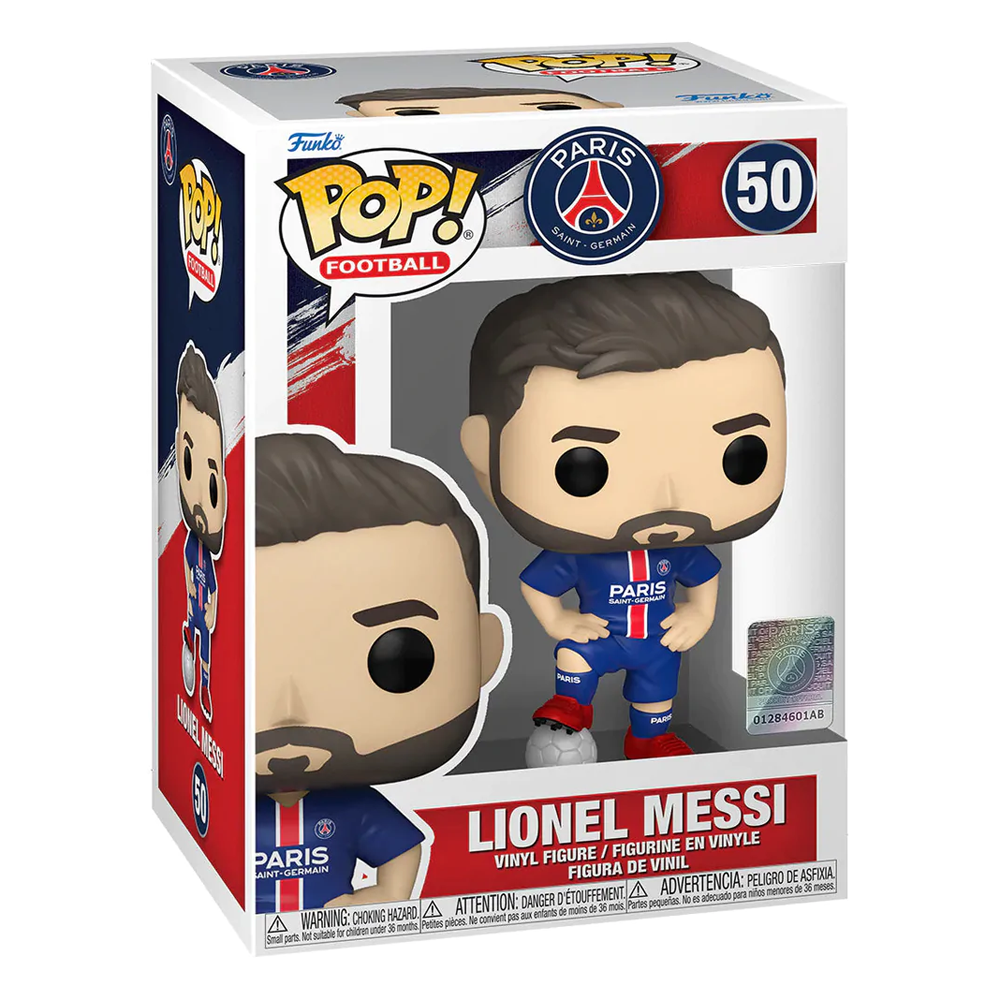[PRE-ORDER] Funko POP! Soccer (Football): Paris Saint-Germain - Lionel Messi Vinyl Figure #50 (ONLINE ORDER ONLY)