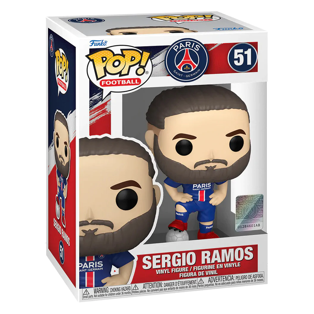 [PRE-ORDER] Funko POP! Soccer (Football): Paris Saint-Germain - Sergio Ramos Vinyl Figure #51 (ONLINE ORDER ONLY)