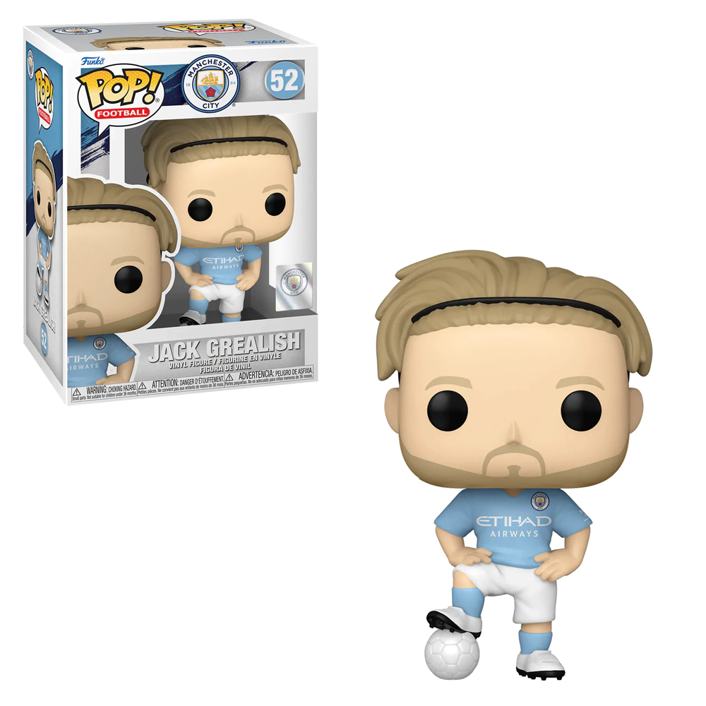 [PRE-ORDER] Funko POP! Soccer (Football): Manchester City - Jack Grealish Vinyl Figure #52 (ONLINE ORDER ONLY)