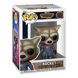 [PRE-ORDER] Funko POP! Marvel: Guardians of the Galaxy: Volume 3 - Rocket Vinyl Figure #1202 (ONLINE ORDER ONLY)