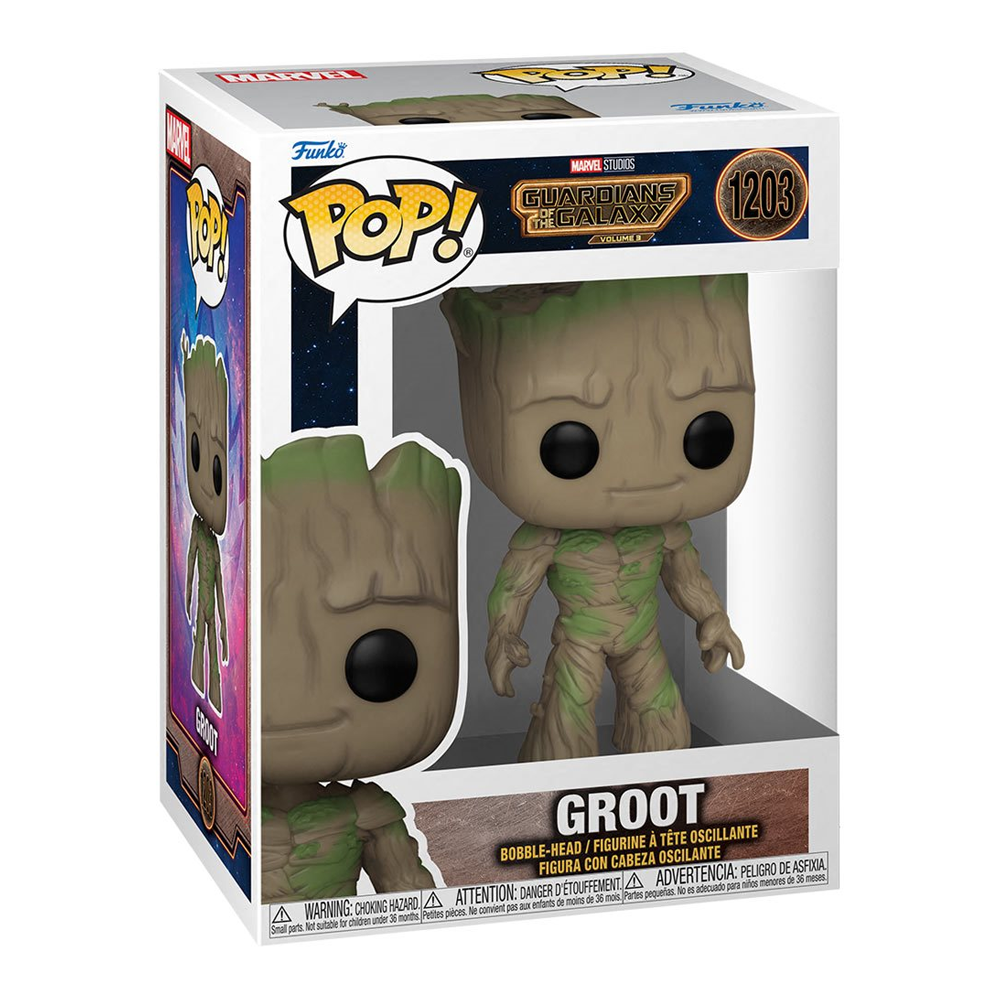 [PRE-ORDER] Funko POP! Marvel: Guardians of the Galaxy: Volume 3 - Groot Vinyl Figure #1203 (ONLINE ORDER ONLY)