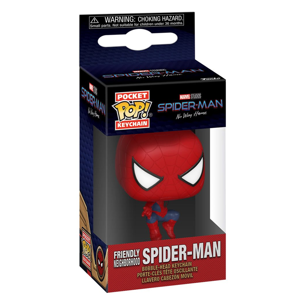 [PRE-ORDER] Funko POP! Keychain: Spider-Man: No Way Home - Friendly Neighborhood Spider-Man Pocket Keychain (ONLINE ORDER ONLY)