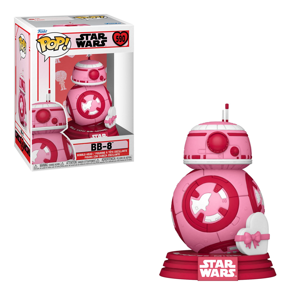 Funko POP! Star Wars: Valentines - BB-8 Vinyl Figure #590 (ONLINE ORDER ONLY)