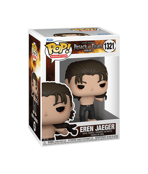 Funko POP! Attack on Titan: Final Season - Eren Jeager Vinyl Figure #1321 (ONLINE ORDER ONLY)