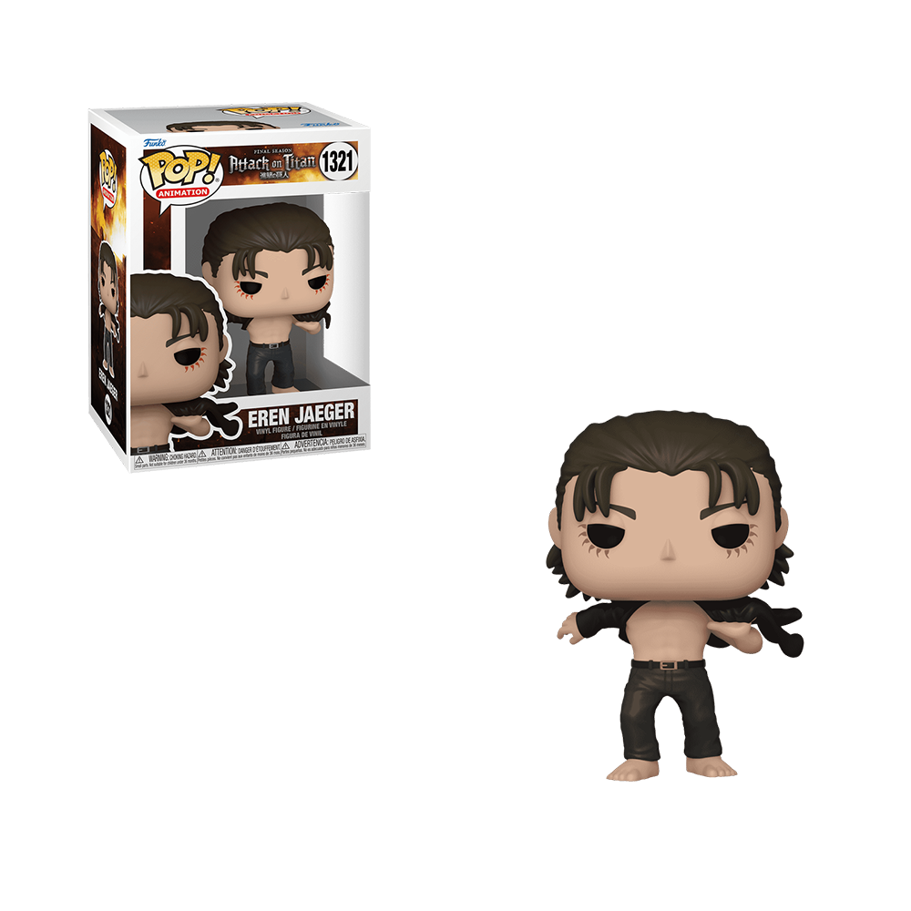 Funko POP! Attack on Titan: Final Season - Eren Jeager Vinyl Figure #1321 (ONLINE ORDER ONLY)