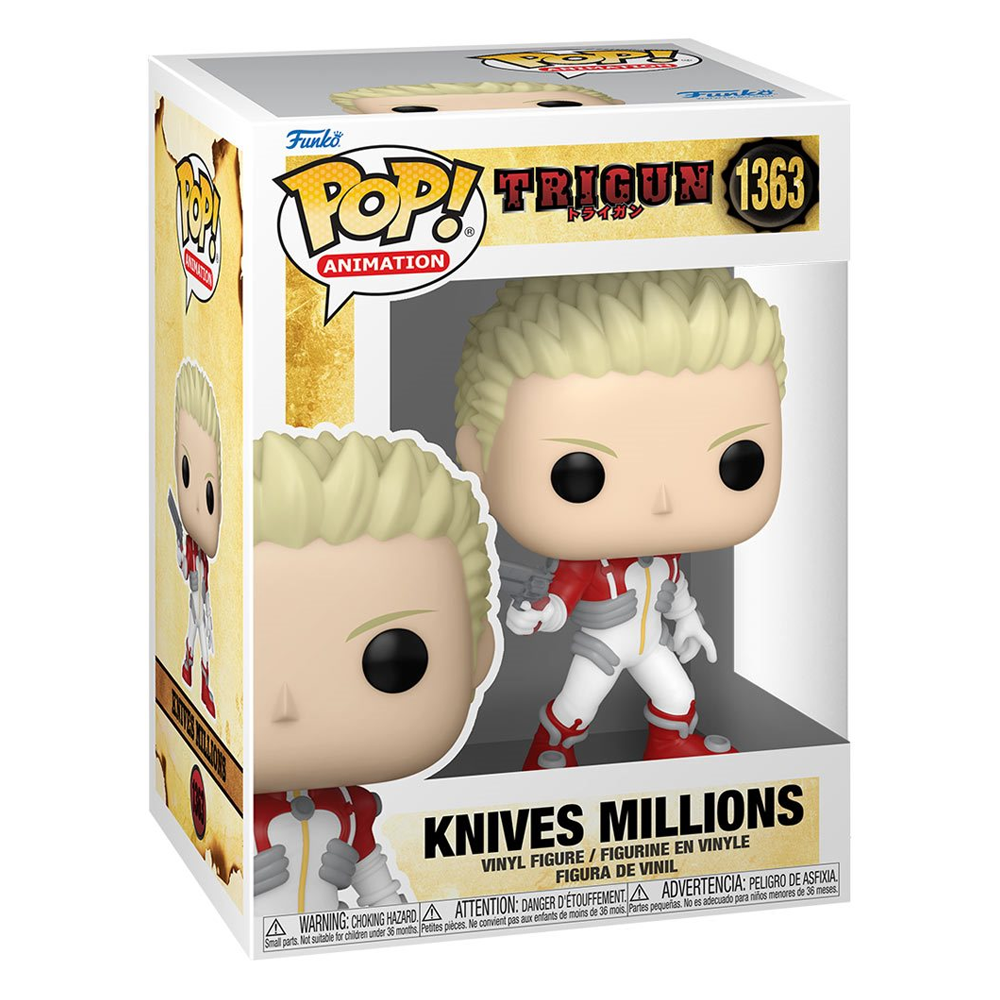 [PRE-ORDER] Funko POP! Trigun - Knives Millions Vinyl Figure #1363 (ONLINE ORDER ONLY)