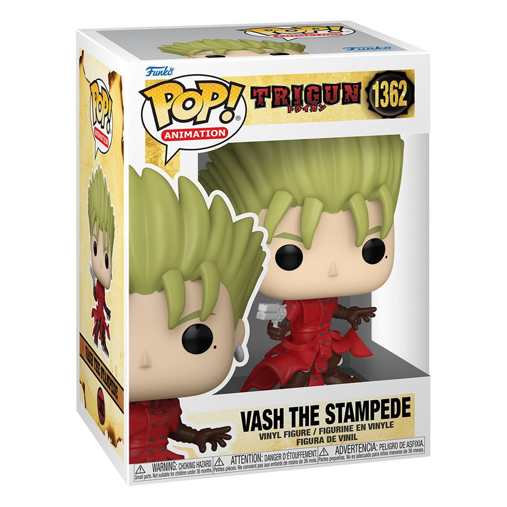 [PRE-ORDER] Funko POP! Trigun - Vash the Stampede Vinyl Figure #1362 (ONLINE ORDER ONLY)