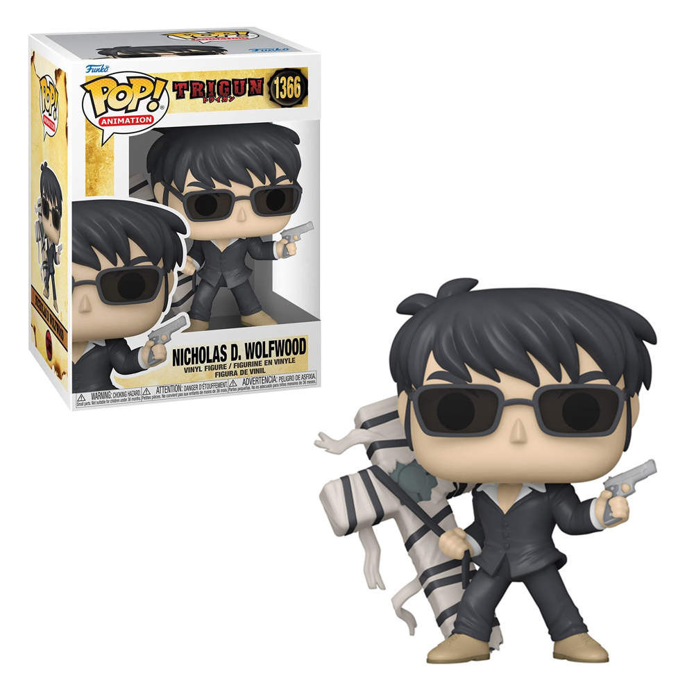 [PRE-ORDER] Funko POP! Trigun - Nicholas D. Wolfwood Vinyl Figure #1366 (ONLINE ORDER ONLY)