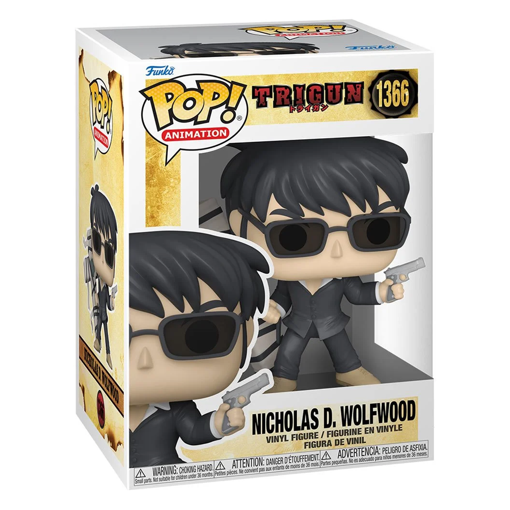 [PRE-ORDER] Funko POP! Trigun - Nicholas D. Wolfwood Vinyl Figure #1366 (ONLINE ORDER ONLY)