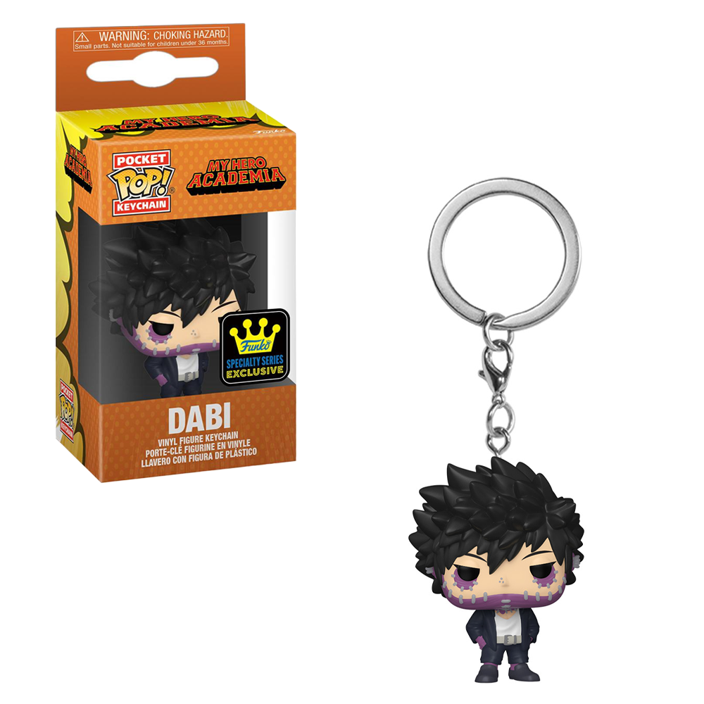 [PRE-ORDER] Funko POP! Keychain: My Hero Academia - Dabi Pocket Keychain (ONLINE ORDER ONLY)