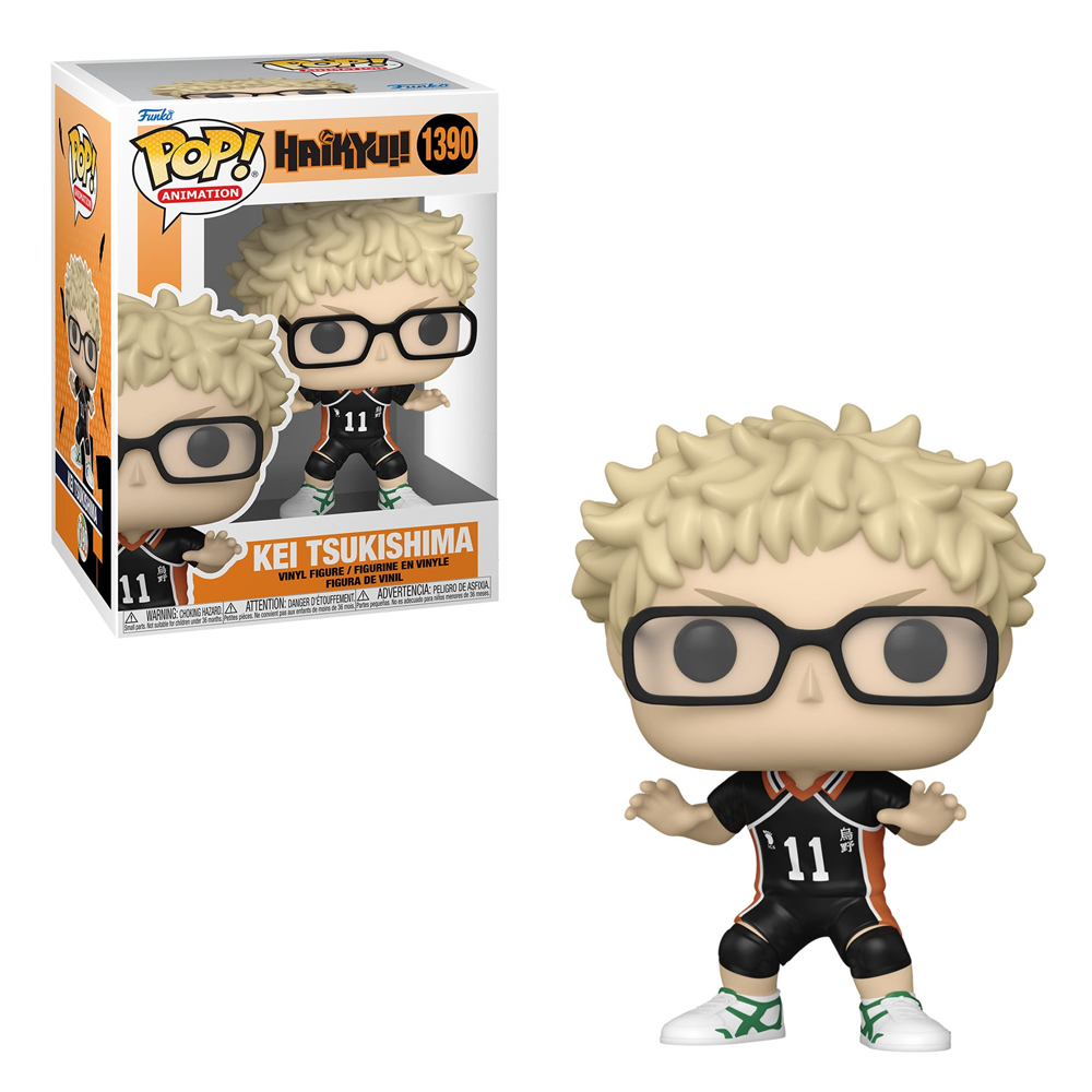 [PRE-ORDER] Funko POP! Haikyu! - Kei Tsukishima Vinyl Figure #1390 (ONLINE ORDER ONLY)