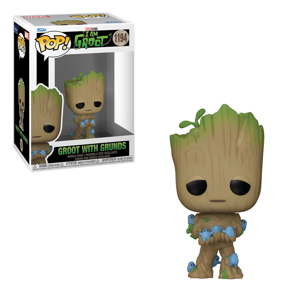 [PRE-ORDER] Funko POP! Marvel: I Am Groot - Groot with Grunds Vinyl Figure #1194 (ONLINE ORDER ONLY)