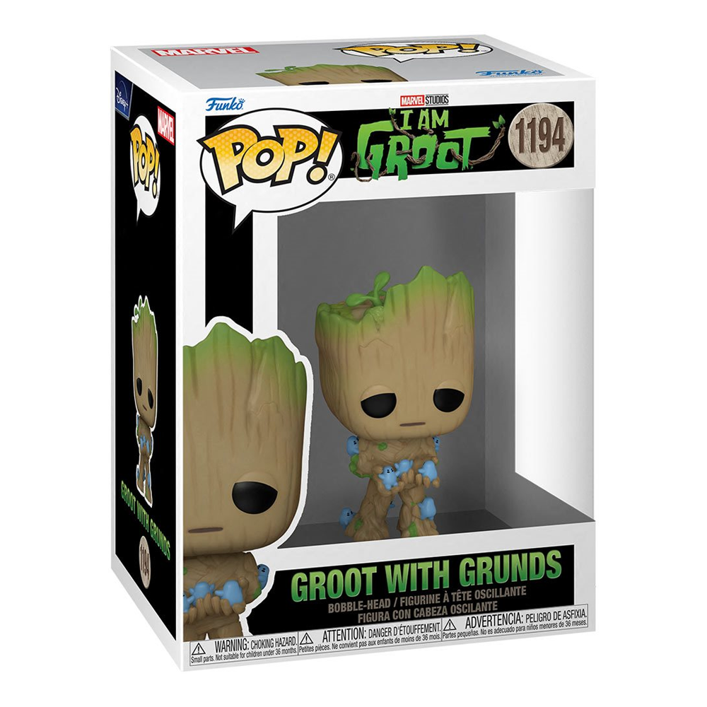 [PRE-ORDER] Funko POP! Marvel: I Am Groot - Groot with Grunds Vinyl Figure #1194 (ONLINE ORDER ONLY)