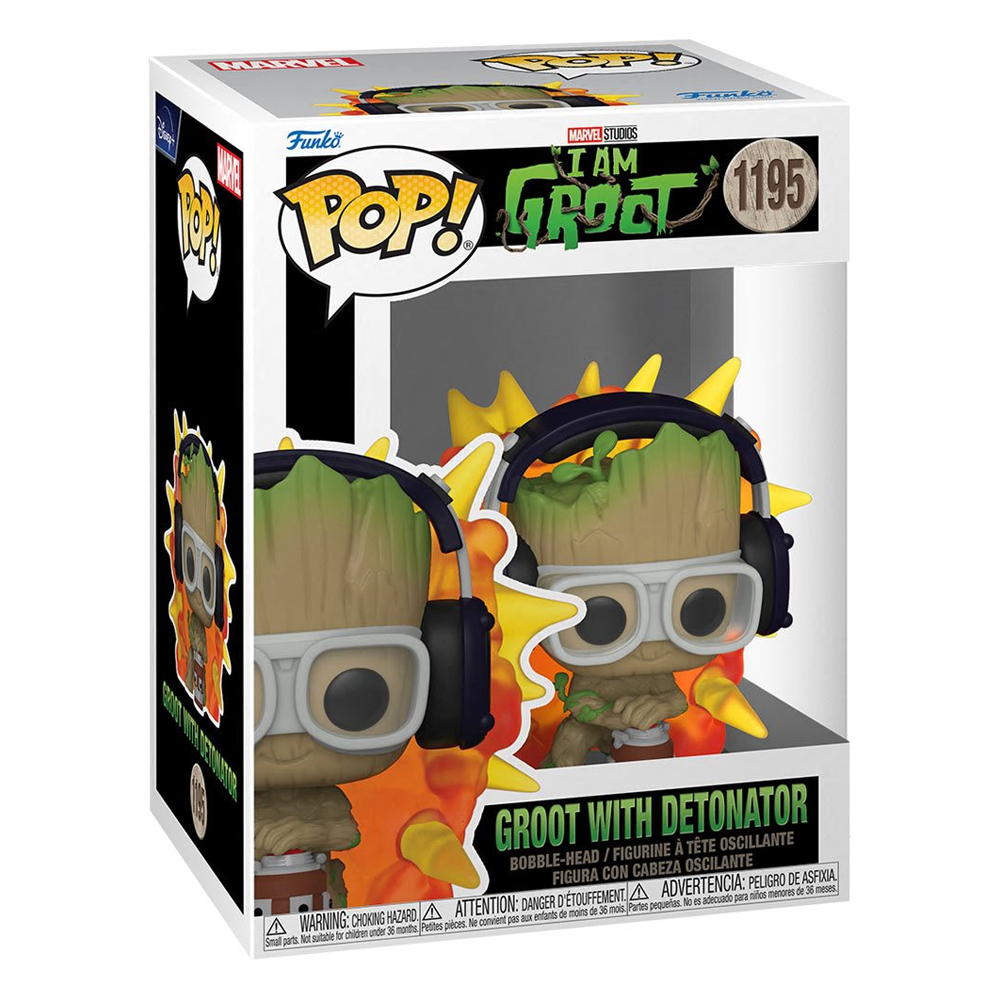 [PRE-ORDER] Funko POP! Marvel: I Am Groot - Groot with Detonator Vinyl Figure #1195 (ONLINE ORDER ONLY)