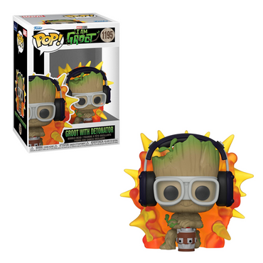 [PRE-ORDER] Funko POP! Marvel: I Am Groot - Groot with Detonator Vinyl Figure #1195 (ONLINE ORDER ONLY)