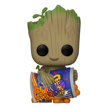 [PRE-ORDER] Funko POP! Marvel: I Am Groot - Groot with Cheese Puffs Vinyl Figure #1196 (ONLINE ORDER ONLY)