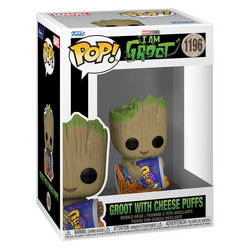 [PRE-ORDER] Funko POP! Marvel: I Am Groot - Groot with Cheese Puffs Vinyl Figure #1196 (ONLINE ORDER ONLY)