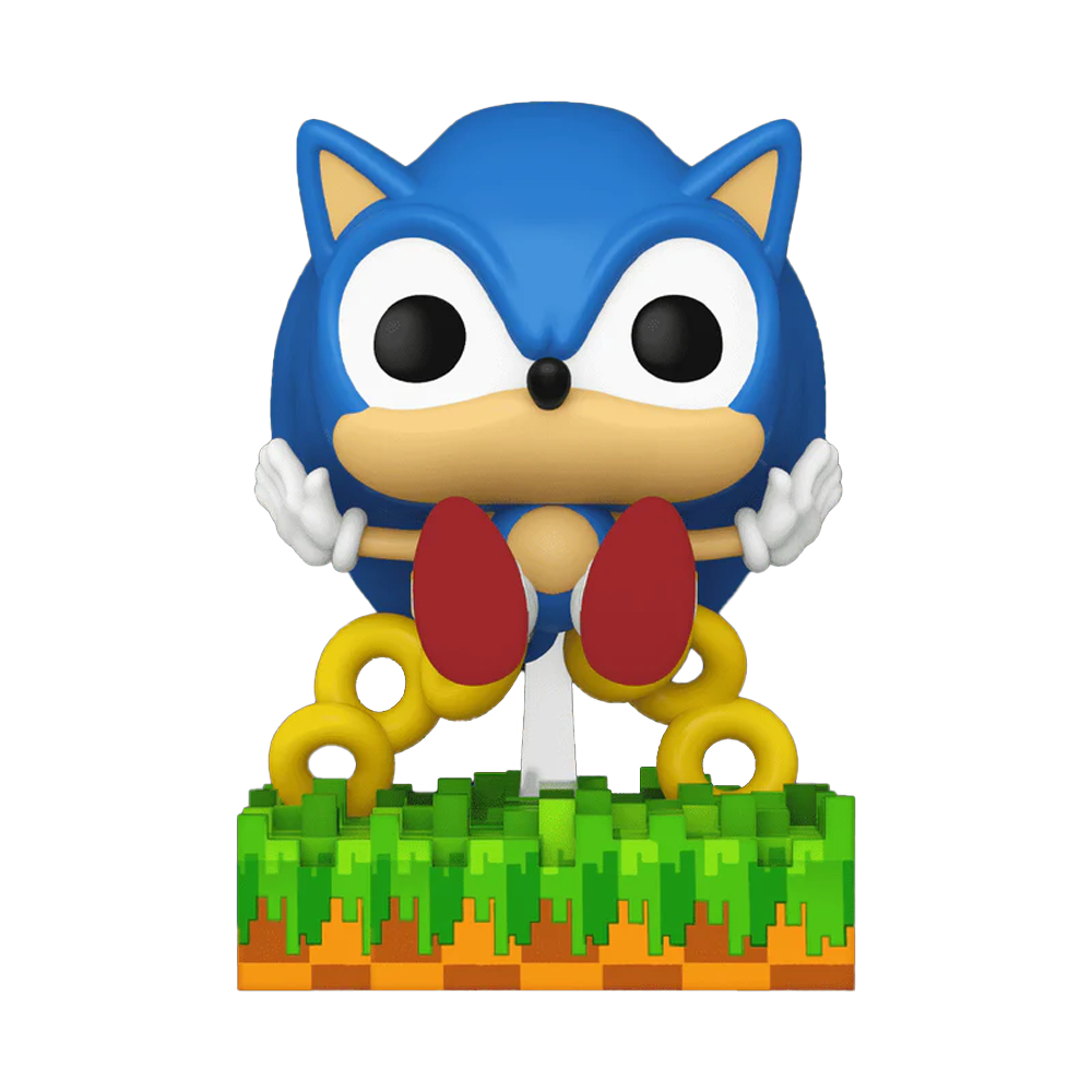 Funko POP! Games: Sonic the Hedgehog - Sonic (Ring Scatter) Vinyl Figure #918 Preview Exclusives (PX) (ONLINE ORDER ONLY)