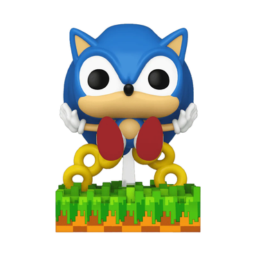 Funko POP! Games: Sonic the Hedgehog - Sonic (Ring Scatter) Vinyl Figure #918 Preview Exclusives (PX) (ONLINE ORDER ONLY)
