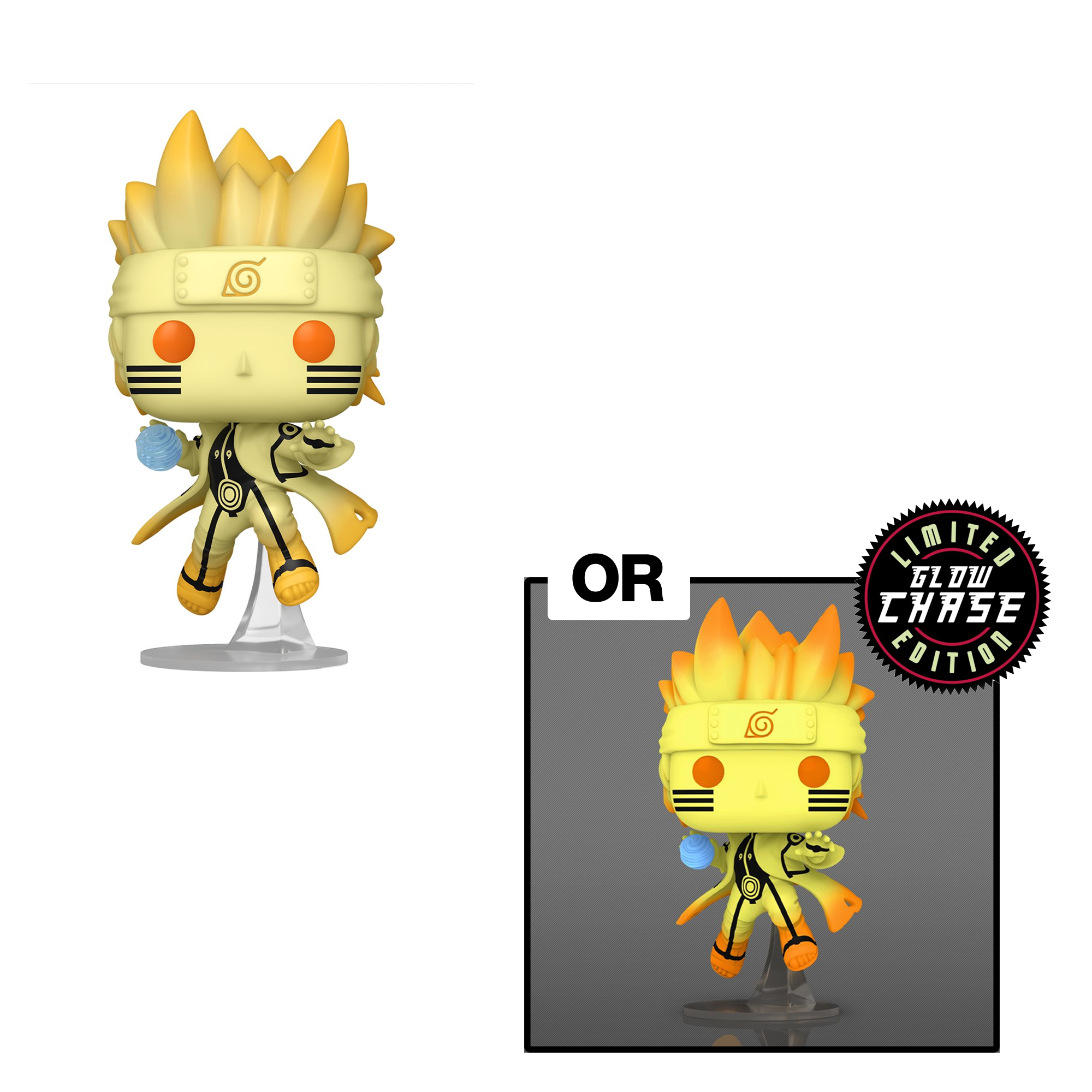 Funko POP! Naruto Shippuden - Naruto Uzumaki  (Kurama Link Mode) Vinyl Figure #1465 AAA Anime Exclusive (ONLINE ORDER ONLY)
