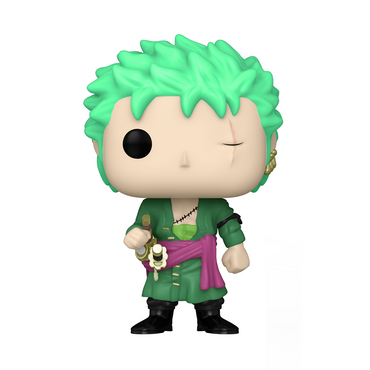 Funko POP! One Piece - Roronoa Zoro (Glow in the Dark) Vinyl Figure #327 Kody Trading Exclusive (ONLINE ORDER ONLY)