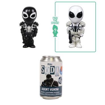 Funko Vinyl SODA: Marvel - Agent Venom Vinyl Figure Preview Exclusives (PX) SDCC 2023 (ONLINE ORDER ONLY)
