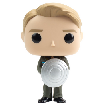 Funko POP! Captain America: The First Avenger - Captain America with Prototype Shield Vinyl Figure #999 Entertainment Earth Exclusive (ONLINE ORDER ONLY)