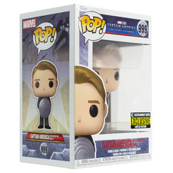 Funko POP! Captain America: The First Avenger - Captain America with Prototype Shield Vinyl Figure #999 Entertainment Earth Exclusive (ONLINE ORDER ONLY)