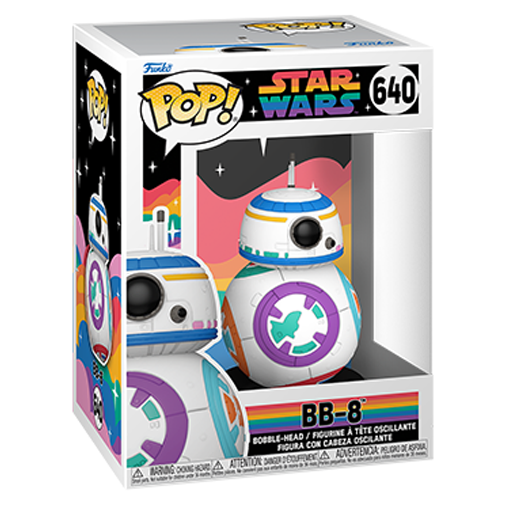 [PRE-ORDER] Funko POP! Star Wars: Pride 2023 - BB-8 Vinyl Figure #640 (ONLINE ORDER ONLY)