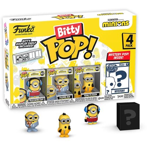 Funko Bitty Pop! Minions Mini-Figure 4-Pack - Select Set(s) (Online Order Only)