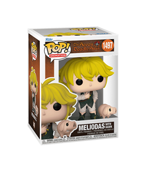 Funko POP! & Buddy: The Seven Deadly Sins - Meliodas with Hawk Vinyl Figure #1497 (ONLINE ORDER ONLY)